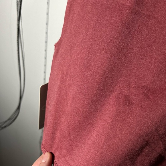 NEW Aura Mauve Thong Bodysuit, High Neck Chic Material, Size M/L - Picture 7 of 10